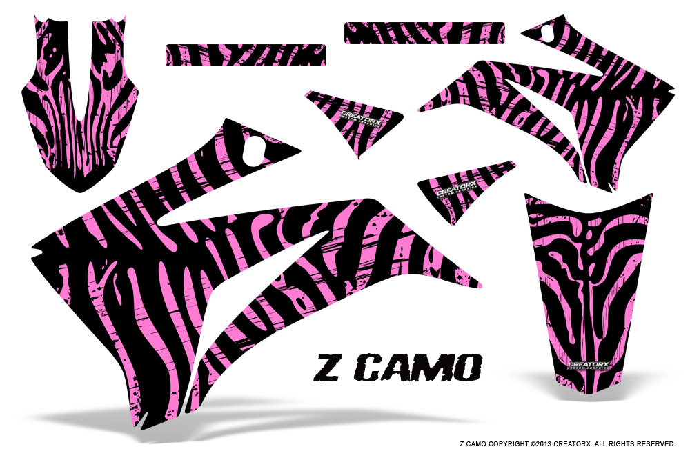 Yamaha TTR 125 08-12 Graphics Kit ZCamo PinkLite